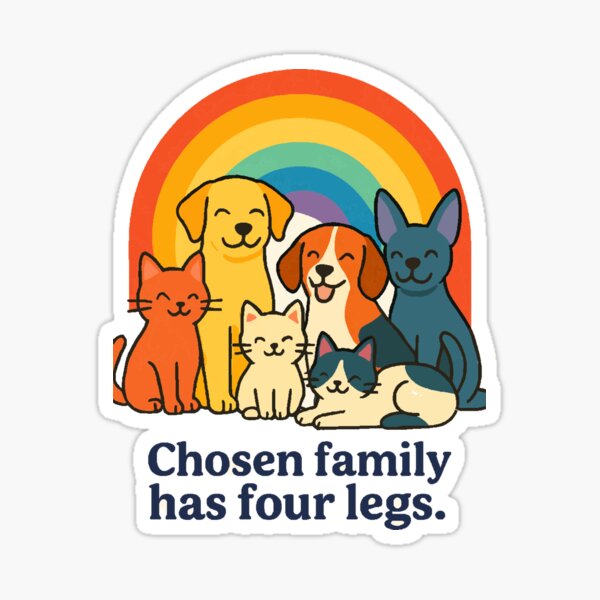 Item preview,  Animals of our family, gift for people who like pets, designed and sold by E.D.CH designs..