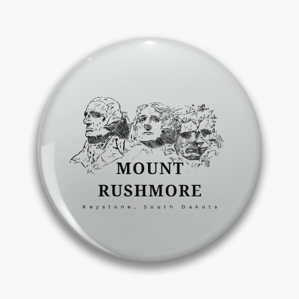 Item preview, Mount Rushmore Keystone, South Dakota designed and sold by Kate Miller Illustrator.