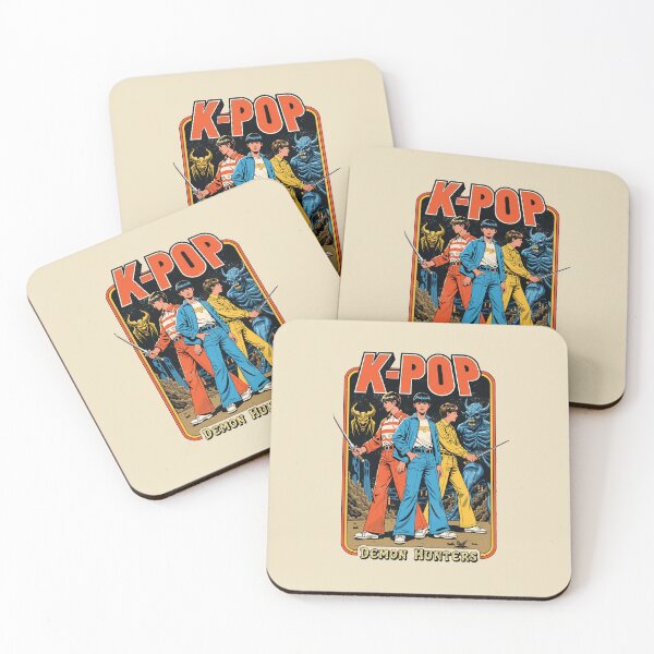 Item preview, K-Pop Demon Hunters - Funny Retro Action 70s Art designed and sold by Vintagenaut Co..
