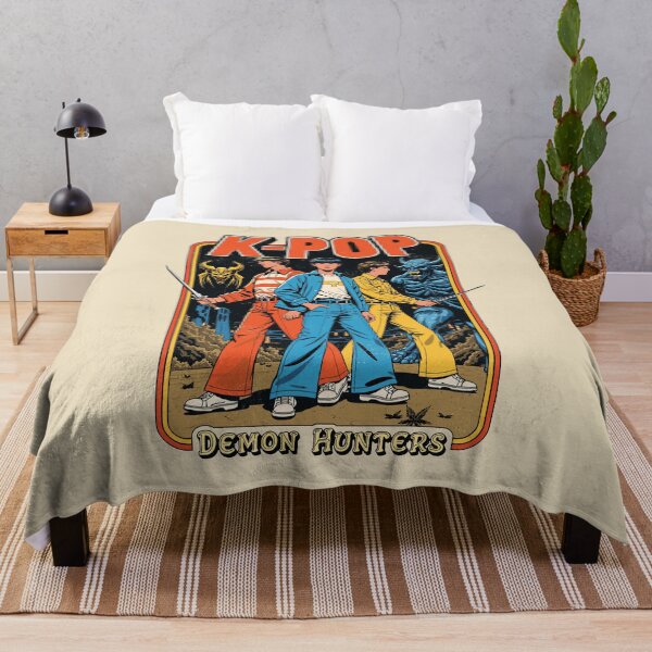 Item preview, K-Pop Demon Hunters - Funny Retro Action 70s Art designed and sold by Vintagenaut Co..
