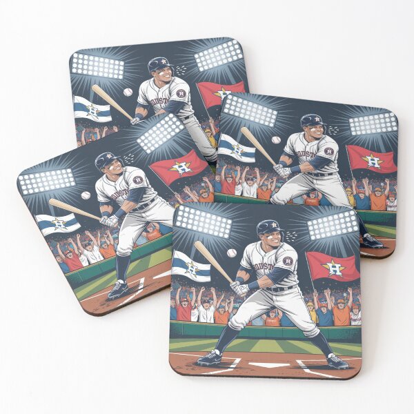 Item preview, Houston Baseball Hero – Power Hit at Home Plate designed and sold by dortmond.
