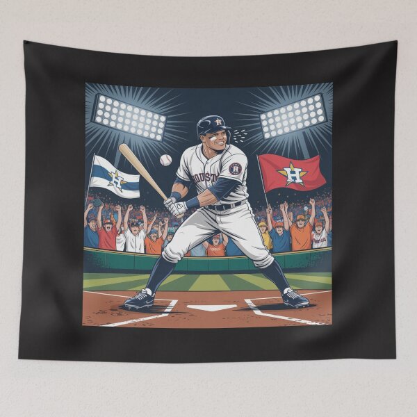Item preview, Houston Baseball Hero – Power Hit at Home Plate designed and sold by dortmond.