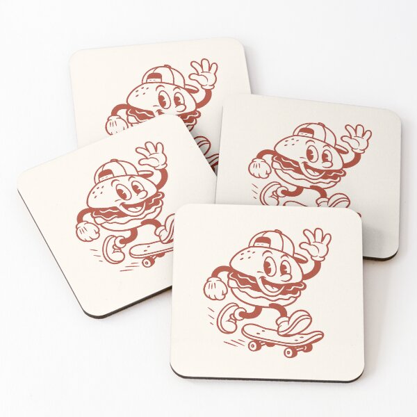 Item preview, Skater Burger – Classic Red Roller designed and sold by HoopeStylee.