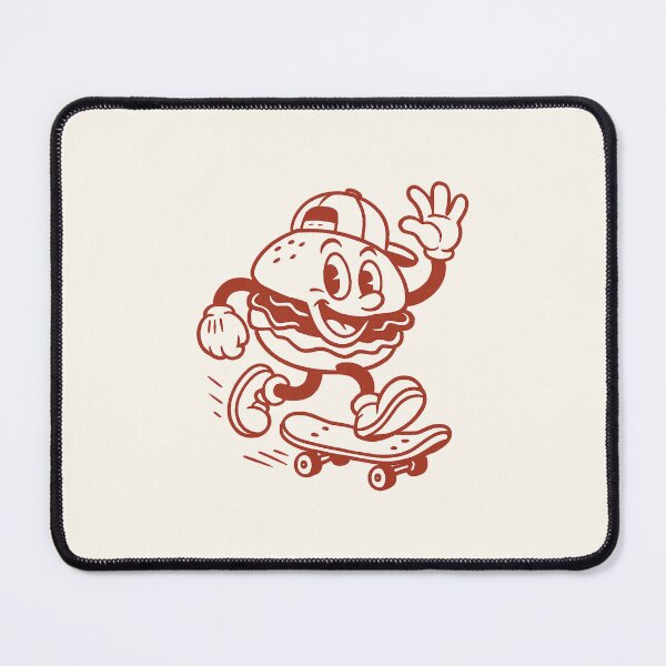 Item preview, Skater Burger – Classic Red Roller designed and sold by HoopeStylee.