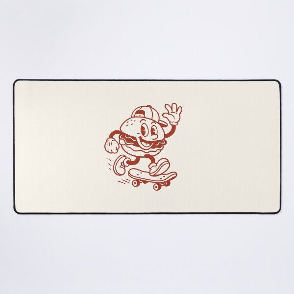 Item preview, Skater Burger – Classic Red Roller designed and sold by HoopeStylee.