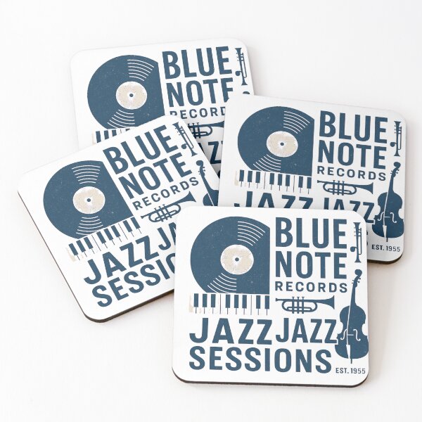 Item preview, Blue Note Records – Vintage Jazz Sessions Design designed and sold by CreativeGorillas.