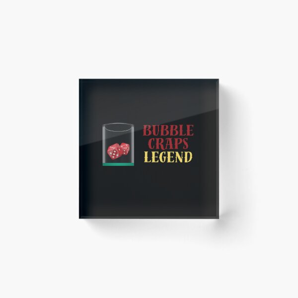 Item preview, Bubble Craps Legend designed and sold by JapplesBrewer.