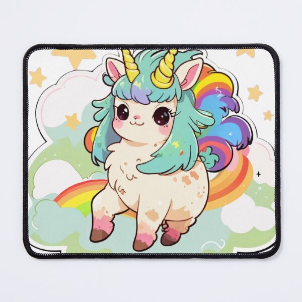 Item preview, Magical Rainbow Llama Unicorn designed and sold by ChibiFusion.