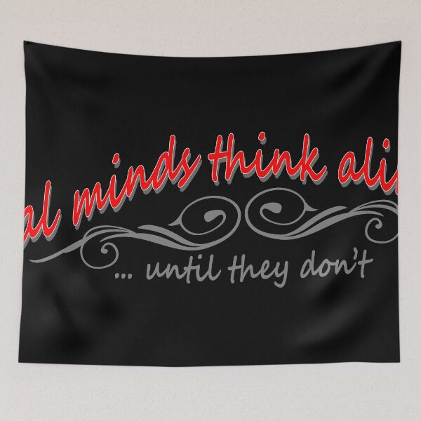 Item preview, Legal Minds Think Alike, Until They Don’t – Family Lawyer Tee designed and sold by NoGoodDeeds.