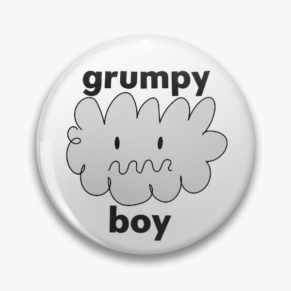 Item preview, grumpy boy designed and sold by beary cool design.