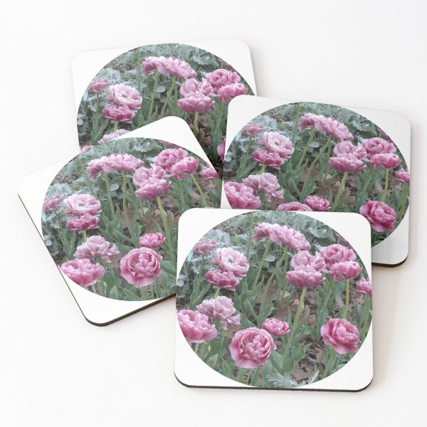 Item preview, Pink Tulips Spring Garden Flower Photography designed and sold by art64.
