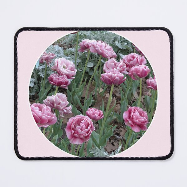 Item preview, Pink Tulips Spring Garden Flower Photography designed and sold by art64.