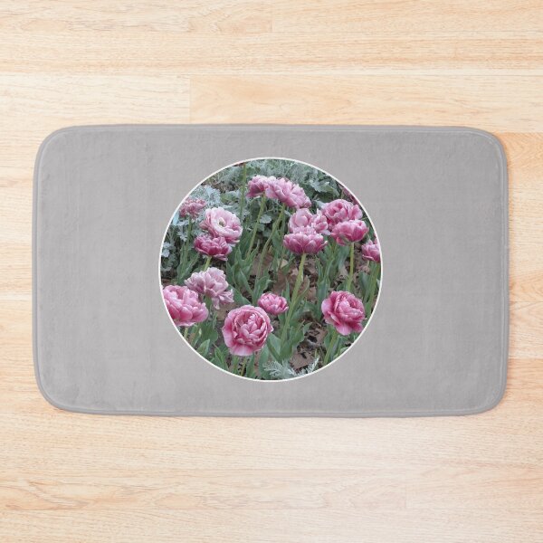 Item preview, Pink Tulips Spring Garden Flower Photography designed and sold by art64.