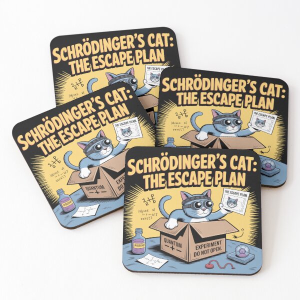 Item preview, Schrödinger's Cat: The Escape Plan designed and sold by ByBryteG.