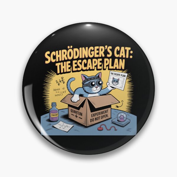 Item preview, Schrödinger's Cat: The Escape Plan designed and sold by ByBryteG.