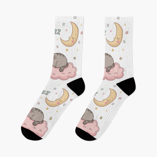 Item preview, Chonky Dreamy Cat: Kawaii Style Art designed and sold by Krasnovaovaova.