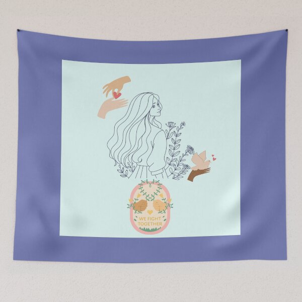 Item preview, We're In The Fight Together designed and sold by MiazSkullz.