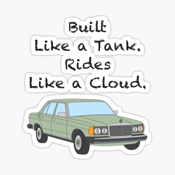 Item preview, Mercedes w123 car design designed and sold by ModernPharaoh19.