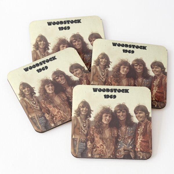 Item preview, Woodstock 60's Hippy Rockers Art designed and sold by TheDarkWardrobe.