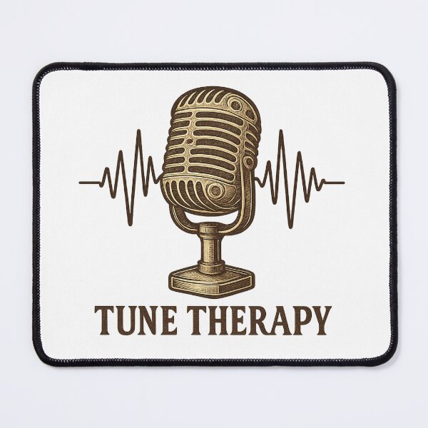 Item preview, Tune Therapy – Music Therapy Minimalist Tee/Sticker designed and sold by TONSNAP.