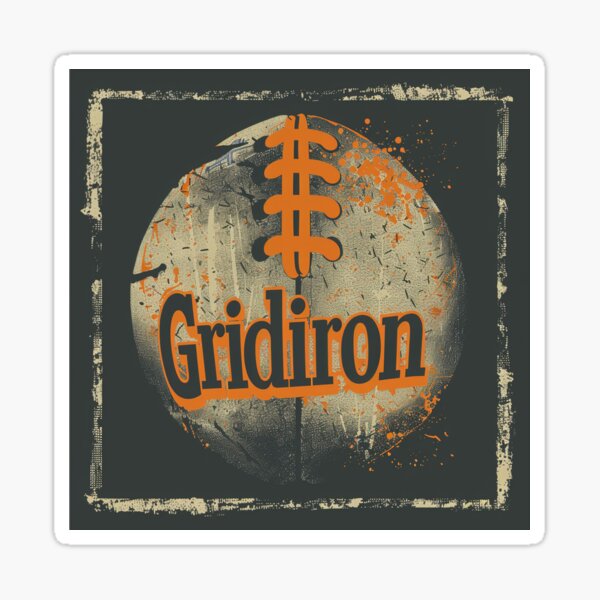 Item preview, Gridiron Football Distressed Vintage Design designed and sold by ArgentoArt.