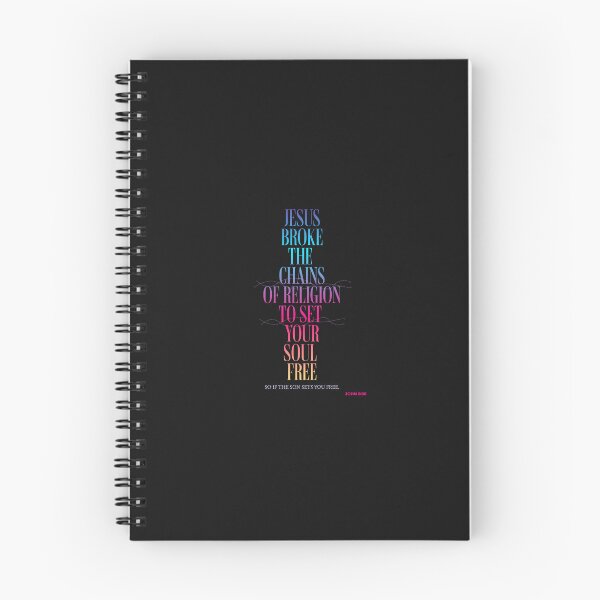 Item preview, "Jesus Broke the Chains – Freedom in Christ Christian Quote" designed and sold by drip.design.co.