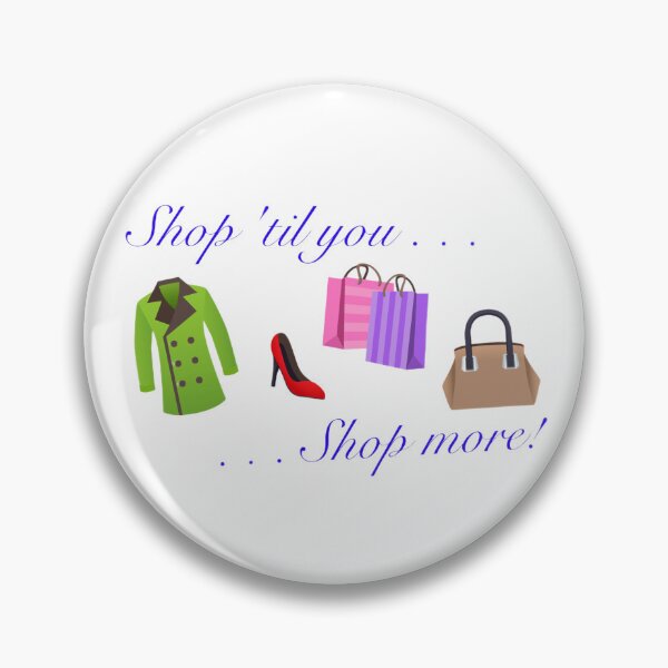 Item preview, Shopaholics designed and sold by FriedyArt.