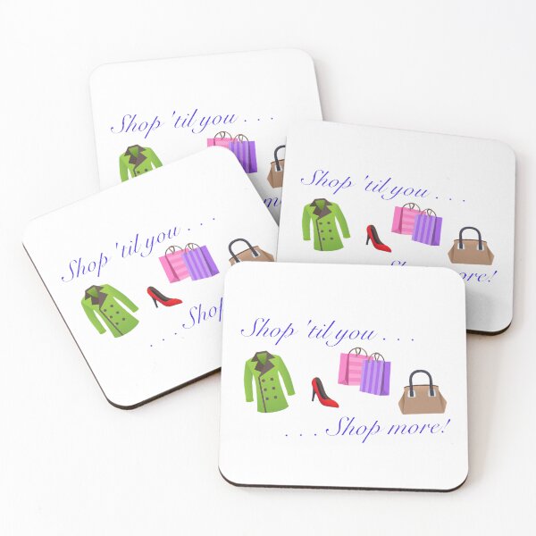 Item preview, Shopaholics designed and sold by FriedyArt.