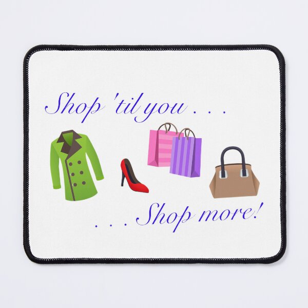 Item preview, Shopaholics designed and sold by FriedyArt.
