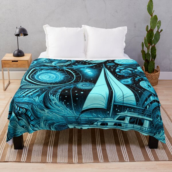 Item preview, Open Ocean Boats That Float designed and sold by A Cozy Bundle.