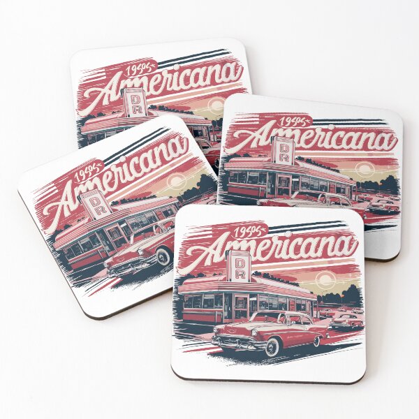 Item preview, Vintage Classic Car Americana designed and sold by PrintCarClub.