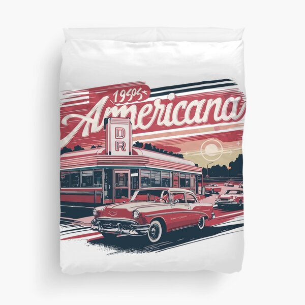 Item preview, Vintage Classic Car Americana designed and sold by PrintCarClub.