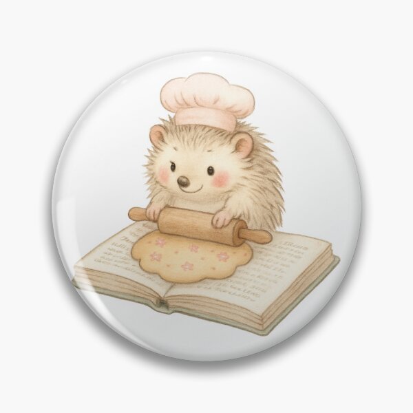 Item preview, Cute Hedgehog Baking Cookies Magic designed and sold by FaustynPulse.