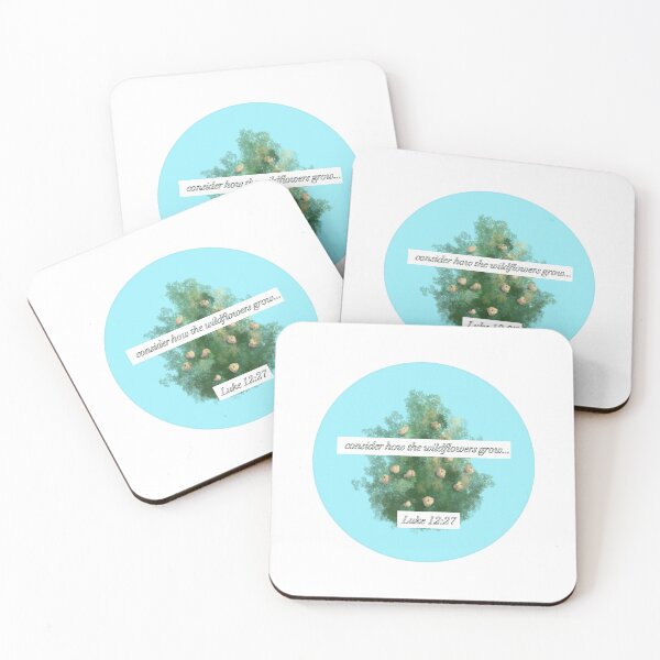 Item preview, Wildflowers Bible Verse designed and sold by Paravel Prints.