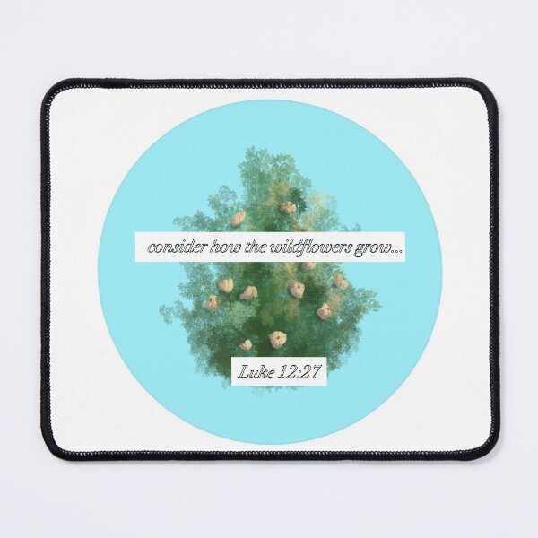 Item preview, Wildflowers Bible Verse designed and sold by Paravel Prints.