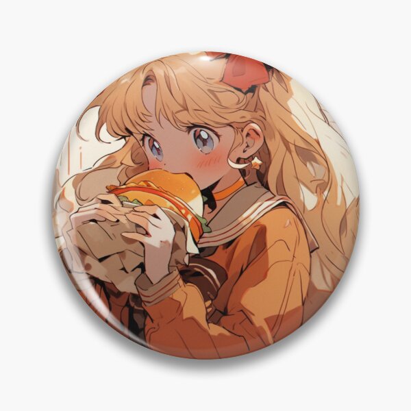 Item preview, Minako and Her Burger designed and sold by Solace Sparkles.