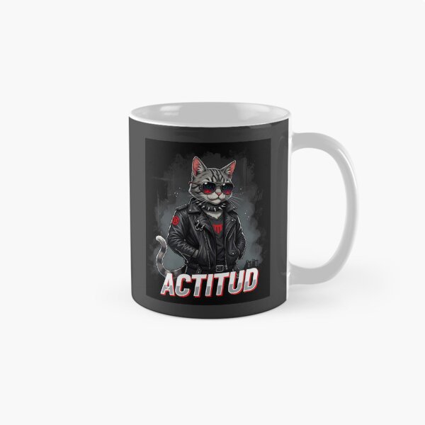 Item preview, ATTITUDE: "Urban Rebel Cat" designed and sold by RitualRebel.