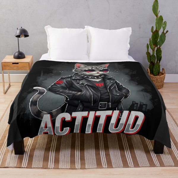 Item preview, ATTITUDE: "Urban Rebel Cat" designed and sold by RitualRebel.