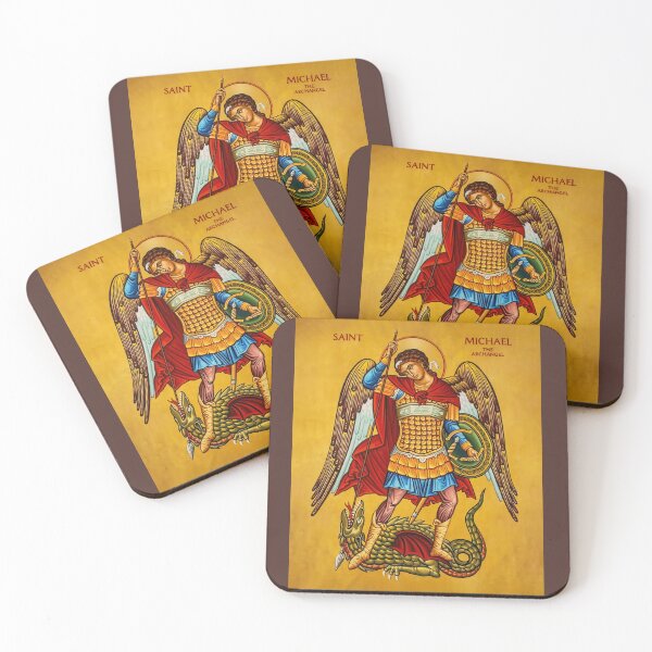 Item preview, St. Michael the Archangel Defeating the Devil designed and sold by LINDA MCKUSICK.
