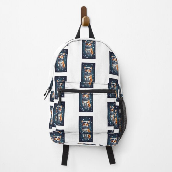 Item preview, Adventurous Corgi Floating as an Astronaut Among Stars designed and sold by zoughlal.