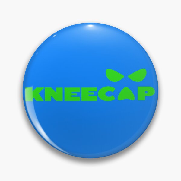 Item preview, Kneecap Green on Blue designed and sold by SophSaysHi.