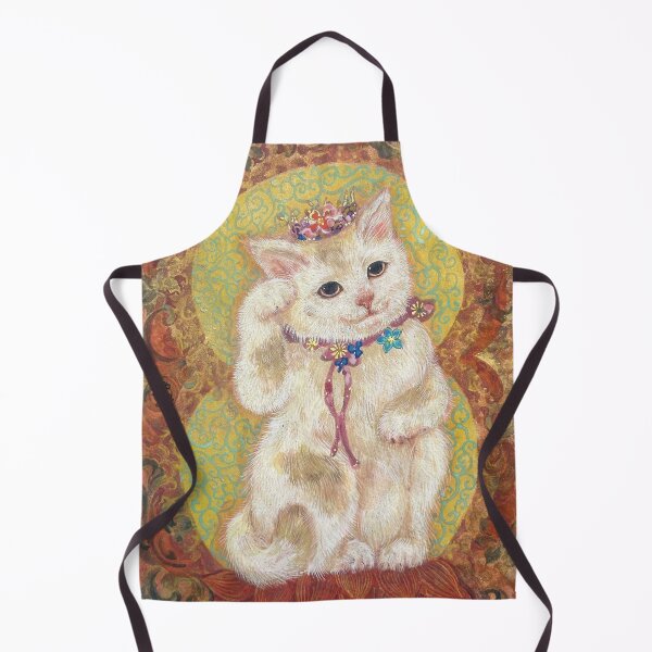 Item preview, Maneki-neko Hana: The Adorable Lucky Cat with Golden Arabesque designed and sold by nakaitomoko.