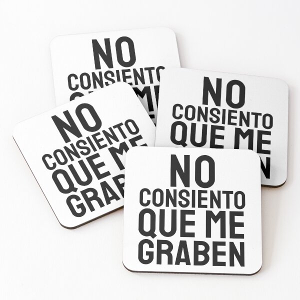 Item preview, No Consiento Que Me Graben designed and sold by somefigments.