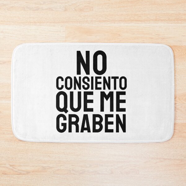 Item preview, No Consiento Que Me Graben designed and sold by somefigments.