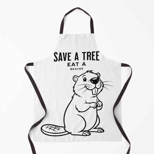 Item preview, Save a tree, eat a beaver T-Shirt designed and sold by Minerbetter.