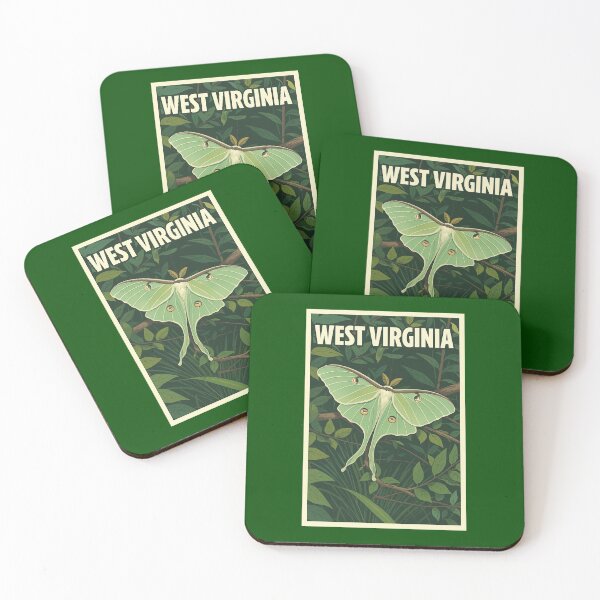 Item preview, West Virginia  designed and sold by Broken Antler Designs .
