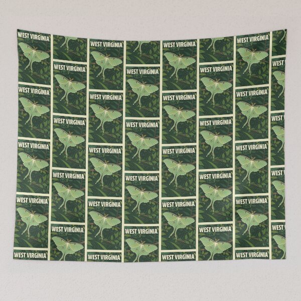 Item preview, West Virginia  designed and sold by Broken Antler Designs .
