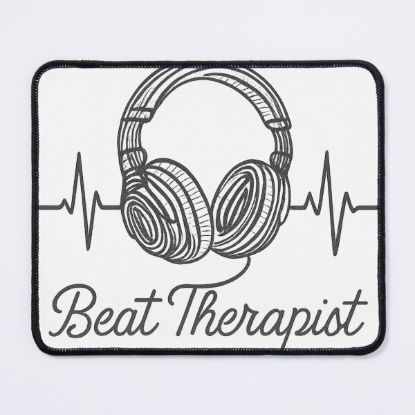 Item preview, Beat Therapist – Music Therapy Badge Tee/Hoodie designed and sold by TONSNAP.
