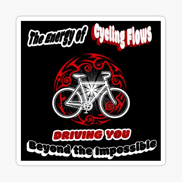 Item preview, The Red Energy of Cycling Flows designed and sold by All-Shopping.