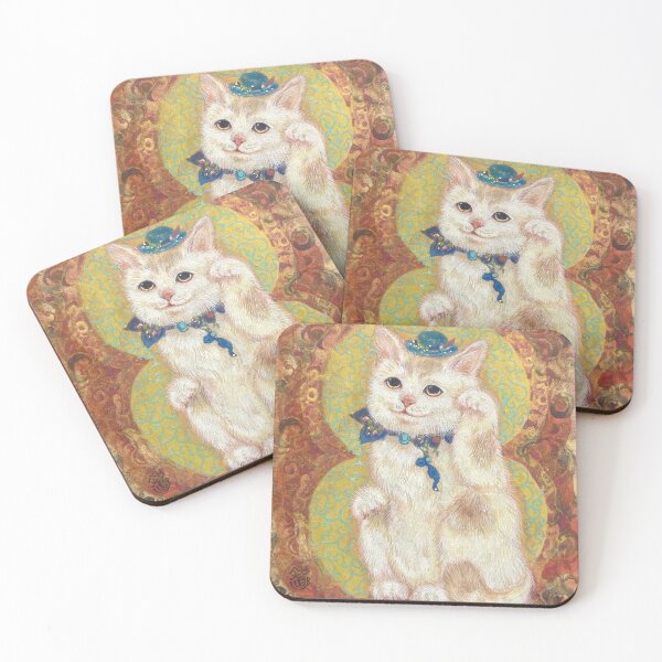 Item preview, Maneki-neko Takara: The Lucky Cat of Precious Treasures designed and sold by nakaitomoko.